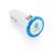 Double chargeur allume-cigare USB 2.1A Bleu, Blanc - XD Collection P302.274