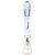 Mini sublimatie lanyard Wit - Unbranded 1PL0110F