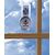 Thermometer aus Kunststoff Roxanne Silber -  6201.032