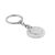 Porte-clés avec jeton aimanté Argent brillant -  MO9289-17
