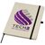 Tutico hardcover notitieboek van organisch katoen  Naturel, Zwart - Unbranded 10781306
