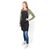 Tablier en polyester et coton Liana Noir -  668059.001