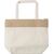 Katoenen jute koeltas Randy Khaki (écru) -  821004.013