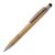 Balpen bamboe en tarwestro met stylus Beige, Zwart -  LT87282-N5502