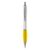 Kugelschreiber Hawaï weiß Weiss, Gelb -  LT80432-N0141