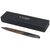 Stylo à bille avec corps en bois Loure (encre noire) Noir, Brun Foncé - Luxe 10729100
