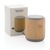 Bamboe en fabric 3W draadloze speaker Bruin - XD Collection P329.379