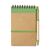 Bloc-notes recyclé et stylo Chaux -  IT3789-48