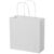 Kraft 120 g/m2 paper bag with twisted handles - 24 x 9 x 24 cm White - Unbranded 1ZM00601
