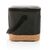 Impact AWARE™ XL RPET two tone koeltas met kurken detail Zwart - XD Collection P422.351
