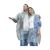 Clear regenponcho Transparant -  305504