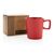 Keramische moderne koffiemok 300 ml Rood - XD Collection P434.054