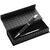 Stylo bille en métal Malika Noir, Argent -  2055.050