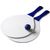 Beach-Ball-Tennisspiel aus Holz Fabien Blau -  2578.005