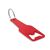 Aluminium bottle opener Red -  MO9247-05