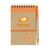 RecycleNote-M Notizbuch Orange -  364150
