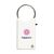 Safe GRS Recycled Key Ring porte-clés Blanc -  103910