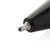 Stylo avec encre ultra glissante en ABS recyclé GRS Vibe Noir, Blanc - XD Collection P611.3801