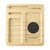 Walter Bamboo Single Dock 15W organizer and charger Bamboo - Walter W02844