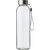 Glasflasche (500ml) mit einem Neoprenhülle Nika Grau -  9301.003