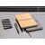 A5 Notizbuch aus GRS recyceltem Leder Braun - XD Collection P772.219