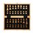 Jeu d'échecs pliable en bois Brun - XD Collection P940.129