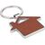 Recycled leather keychain Jim Brown -  1172420.011