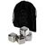 Froz Eiswürfel Set aus Edelstahl Schwarz, Silber - Unbranded 11338490