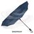 Parapluie pliable 22” à ouverture automatique Bleu foncé -  LT97102-N0010