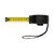 RCS gerecycled plastic 5M/19 mm rolmaat met stop knop Zwart - XD Collection P112.131