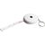 ABS key holder tape measure Lorena White -  2131.002