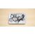Metal key holder Beatrice Silver -  3615.032