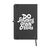 Porta RPET Notebook A5 Notizbuch Schwarz -  581098