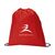 Non-Woven Promobag GRS RPET sac à dos Rouge -  261660