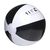 BeachBall Ø 27 cm Weiss, Schwarz -  086495