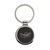KeyTag Anhänger, rund Schwarz -  354198