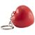 Sleutelhanger met antistress hart Rood - MultiGift NoStress 980405