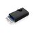 Standaard aluminium RFID kaarthouder met PU portemonnee Zwart - XD Collection P850.341