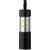 Aluminium COB-Taschenlampe Vela Schwarz -  1267908.001