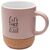 Billie 300 ml Keramiktasse mit Korkdetails  Dusty Pink - Unbranded 10084740