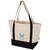 Sac shopping Sam en coton recyclé GRS 320 g/m² Noir, Naturel - Unbranded 12074990