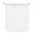 Sac de courses, réutilisable, en coton OEKO-TEX® 25x30cm Blanc -  LT95207-N0001
