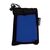 Kühlendes Handtuch aus RPET-Material, 30x80cm Schwarz, Blau -  LT91204-N0211