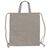 Drawstring rugzak gerecycled katoen 140g/m² 38x42cm Licht grijs -  LT95228-N0062
