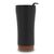 Doppelwandiger Becher mit einem Korkboden 480ml Schwarz -  LT98848-N0002