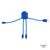 2087 | Xoopar Octopus Charging cable Blau - Xoopar LT41005-N0011