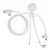 2089 | Xoopar Mr. Bio Long Power Delivery Cable with data transfer Weiß - Xoopar LT41007-N0001