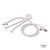 2089 | Xoopar Mr. Bio Long Power Delivery Cable with data transfer Weiß - Xoopar LT41007-N0001
