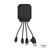 4001 | Xoopar Iné Gamma Charging cable with NFC and 3.000mAh Powerbank Black - Xoopar LT41014-N0002