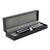 Metal ball pen and roller ball pen set in gift box Dark gun metal -  LT82153-N0035